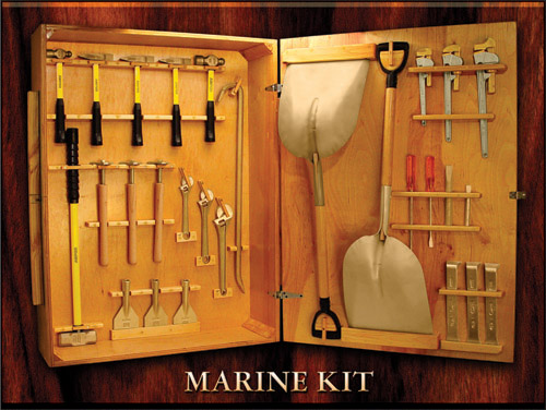Marine Tool KIt; AMPCO M-50; NonSparking, NonMagnetic; USA Made