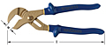 2016 Insulate, Groove Joint Pliers